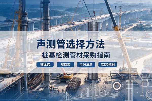 辽源声测管选型标准
