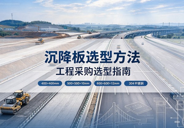 辽源沉降板选择方法
